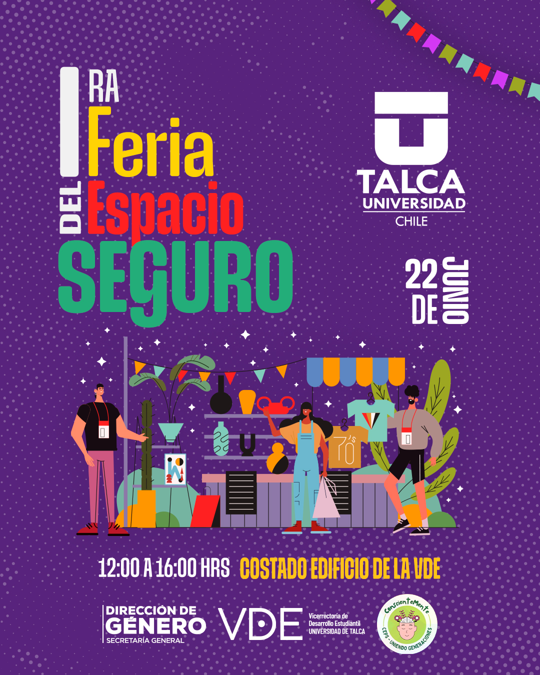1era Feria del Espacio Seguro Universidad de Talca