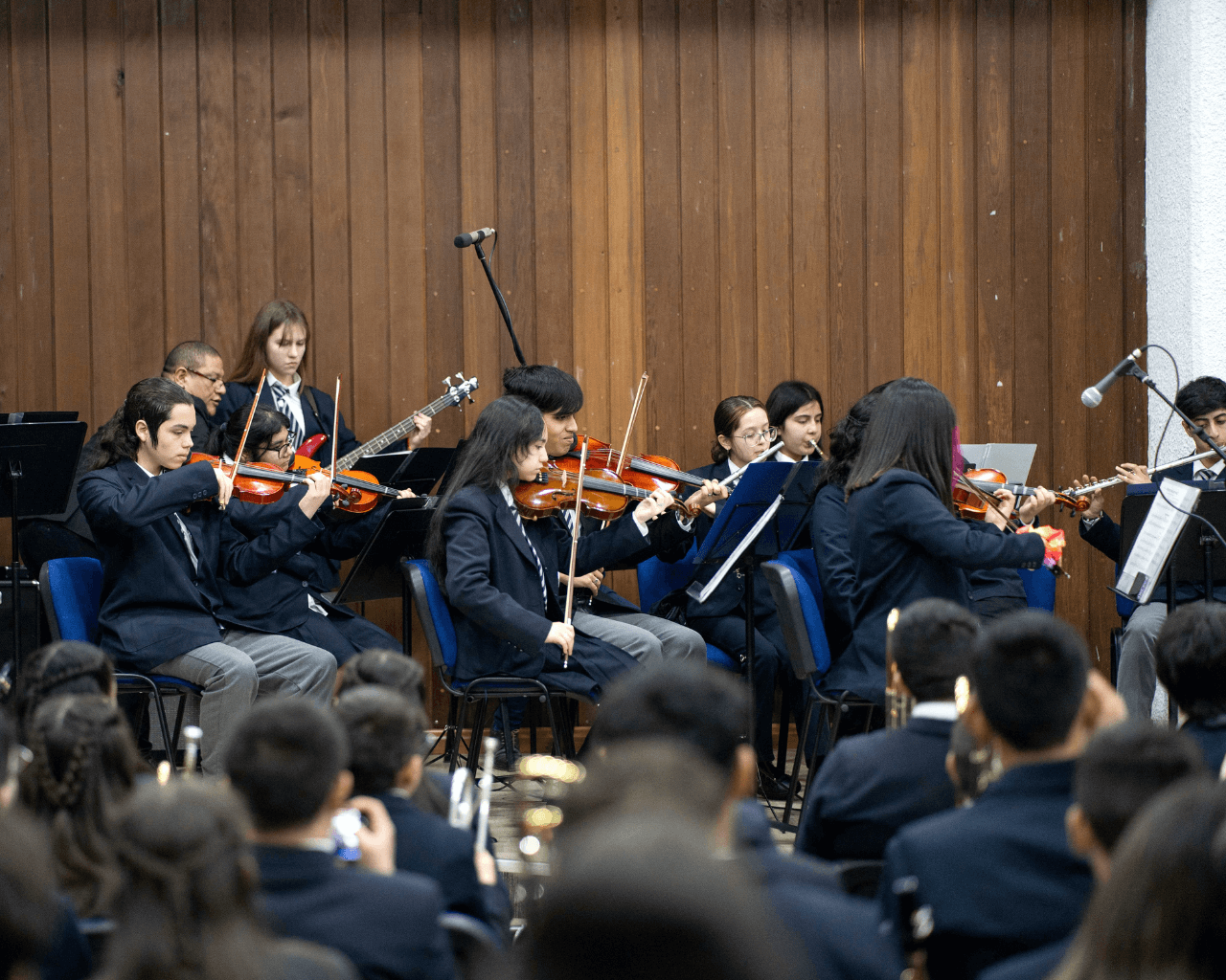 Exitoso encuentro de elencos musicales escolares
