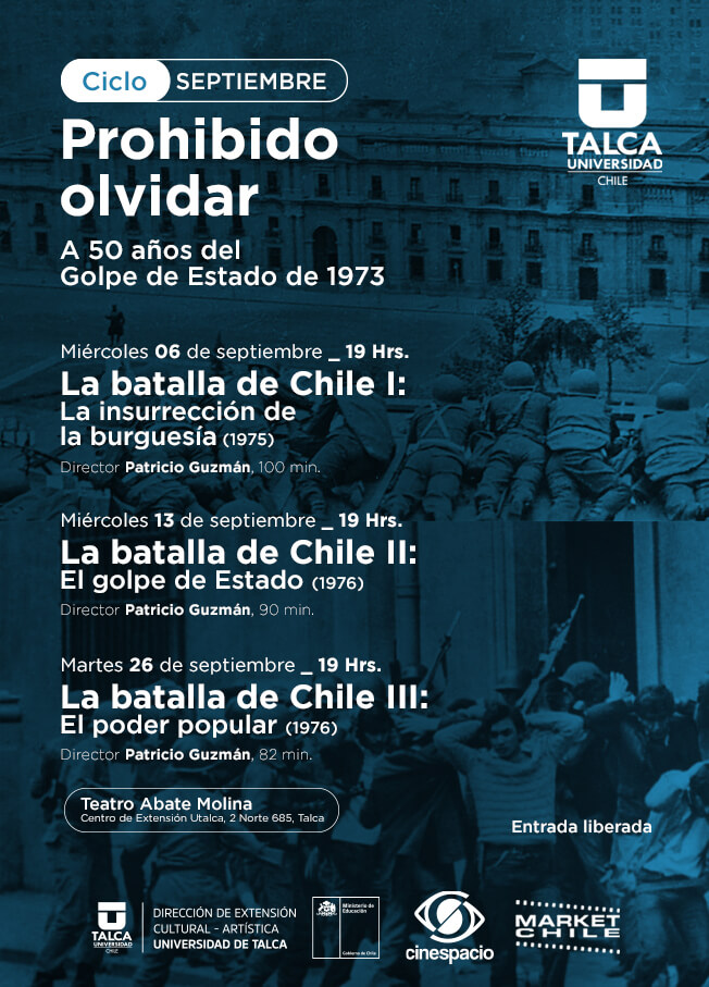 Ciclo Septiembre: Prohibido olvidar