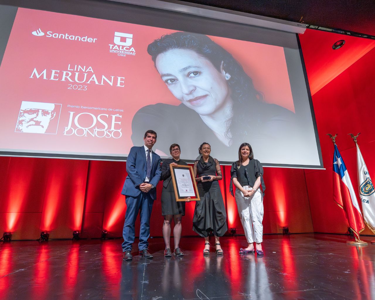 Lina Meruane recibió Premio Iberoamericano de Letras José Donoso 2023 