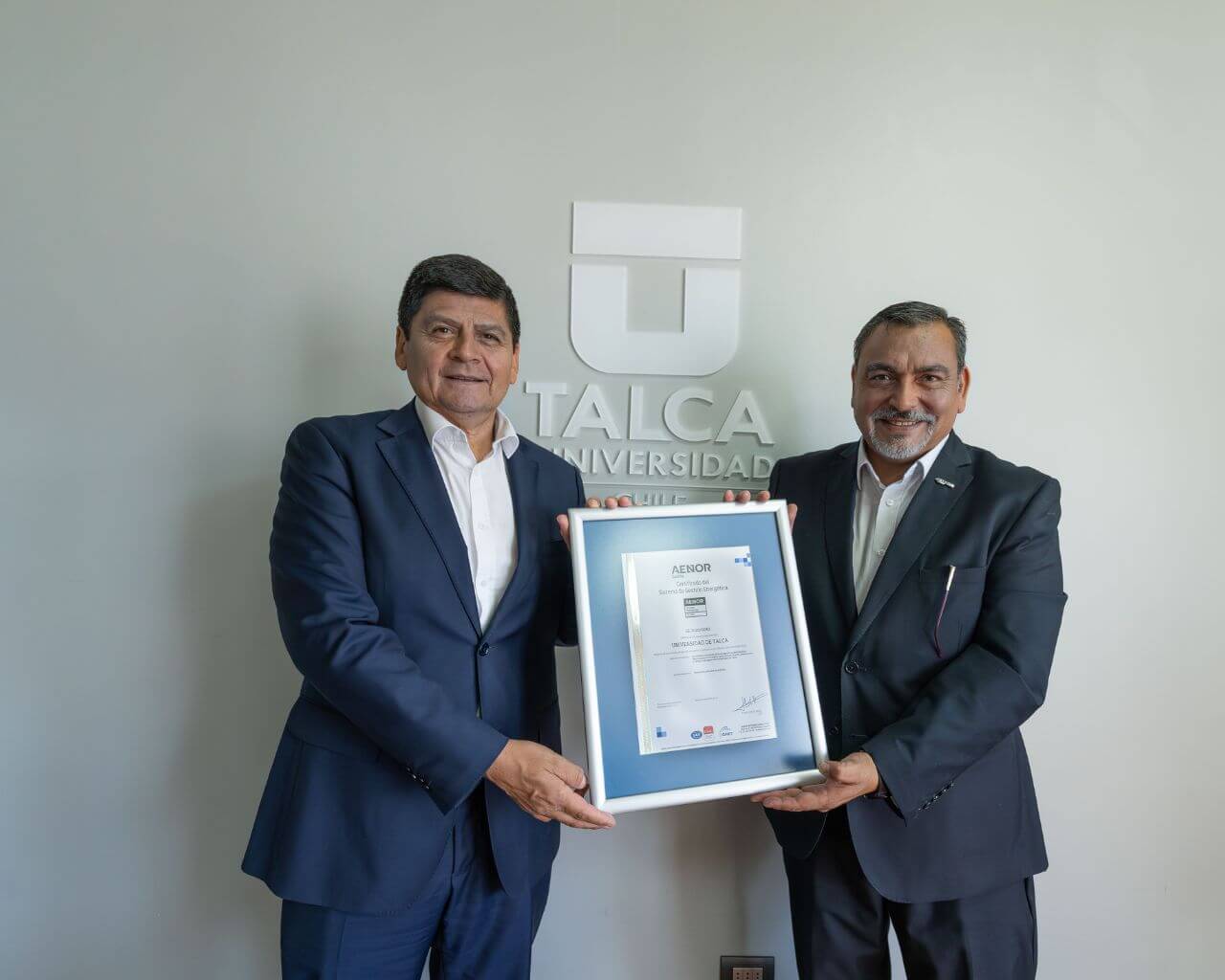 UTalca renovó certificación para el Sistema de Gestión Energética