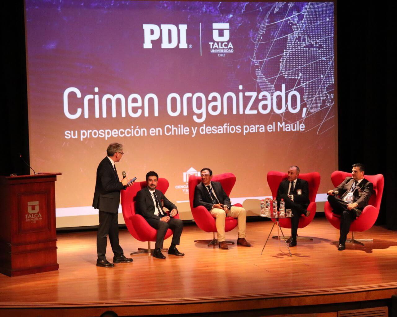 Seminario abordó el impacto y los desafíos del crimen organizado