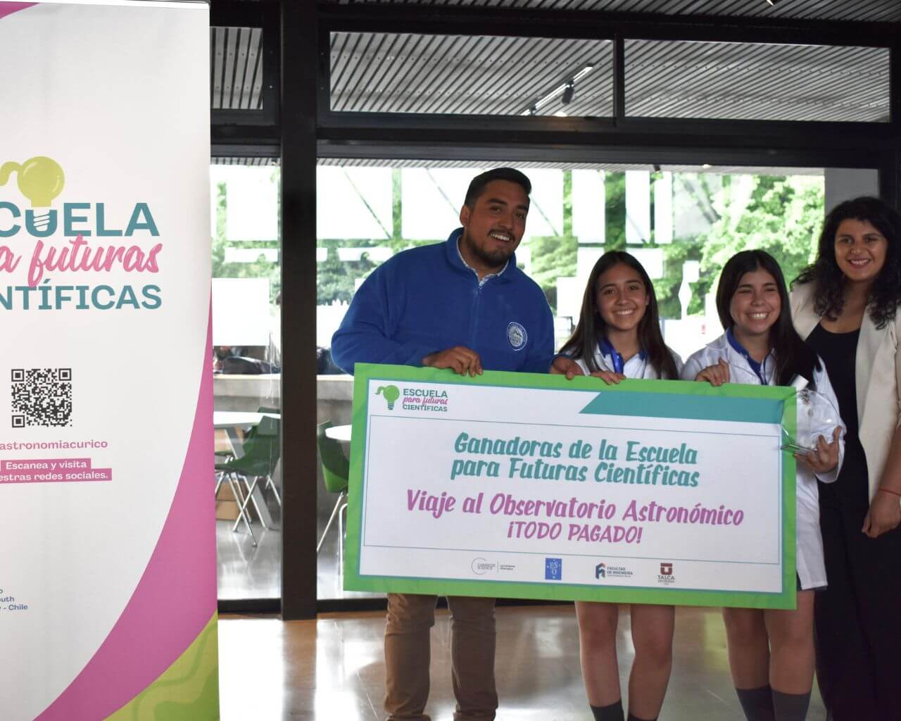 Realizan primer workshop científico escolar para mujeres en el Maule