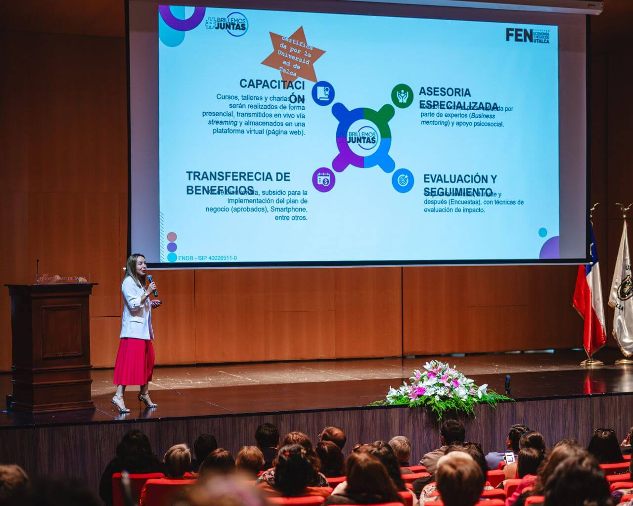 Más de 800 mujeres maulinas se capacitarán  en emprendimiento e innovación