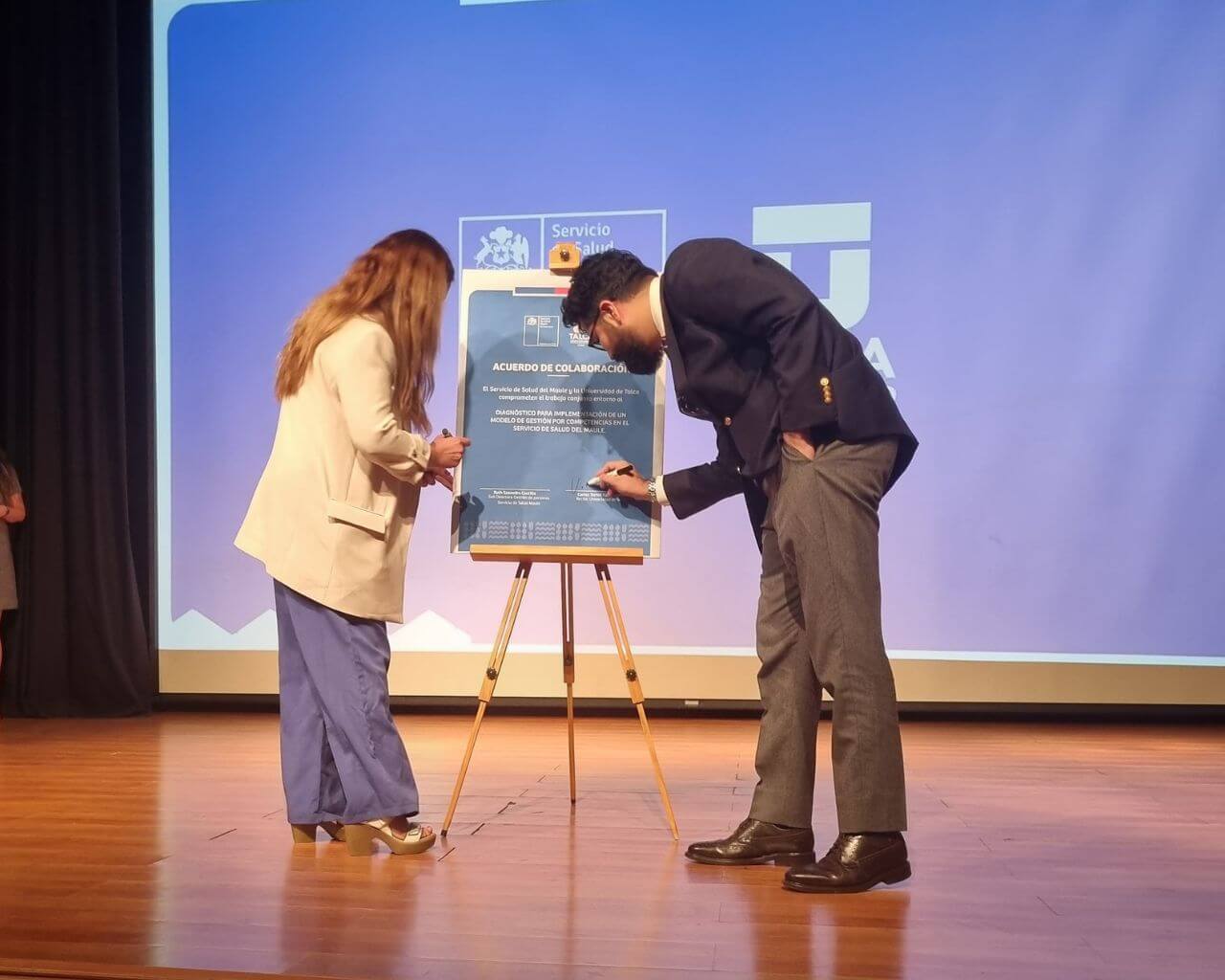 Universidad de Talca firma acuerdo de colaboración con el Servicio de Salud Maule