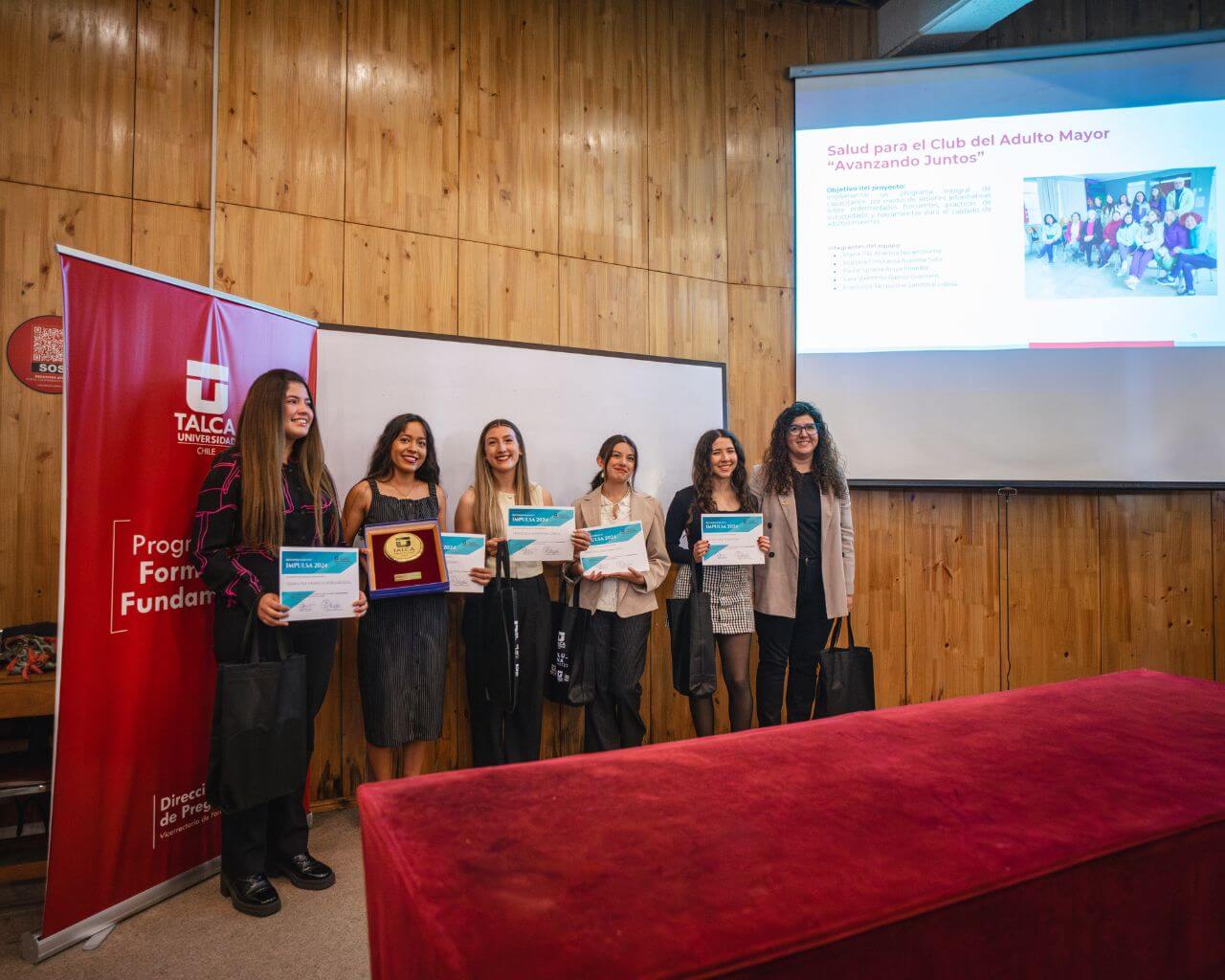 Estudiantes de la UTalca son reconocidos por su impacto social en comunidades de la región