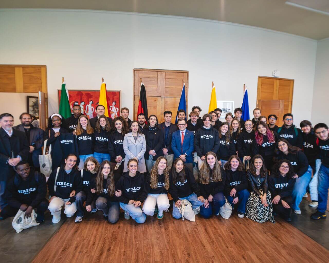 UTalca recibió a estudiantes extranjeros