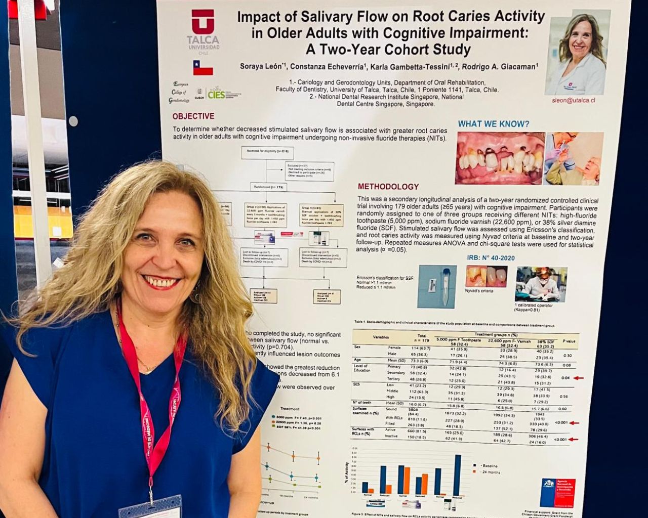 Académica UTalca es primera latinoamericana en directiva del Colegio Europeo de Gerondotología