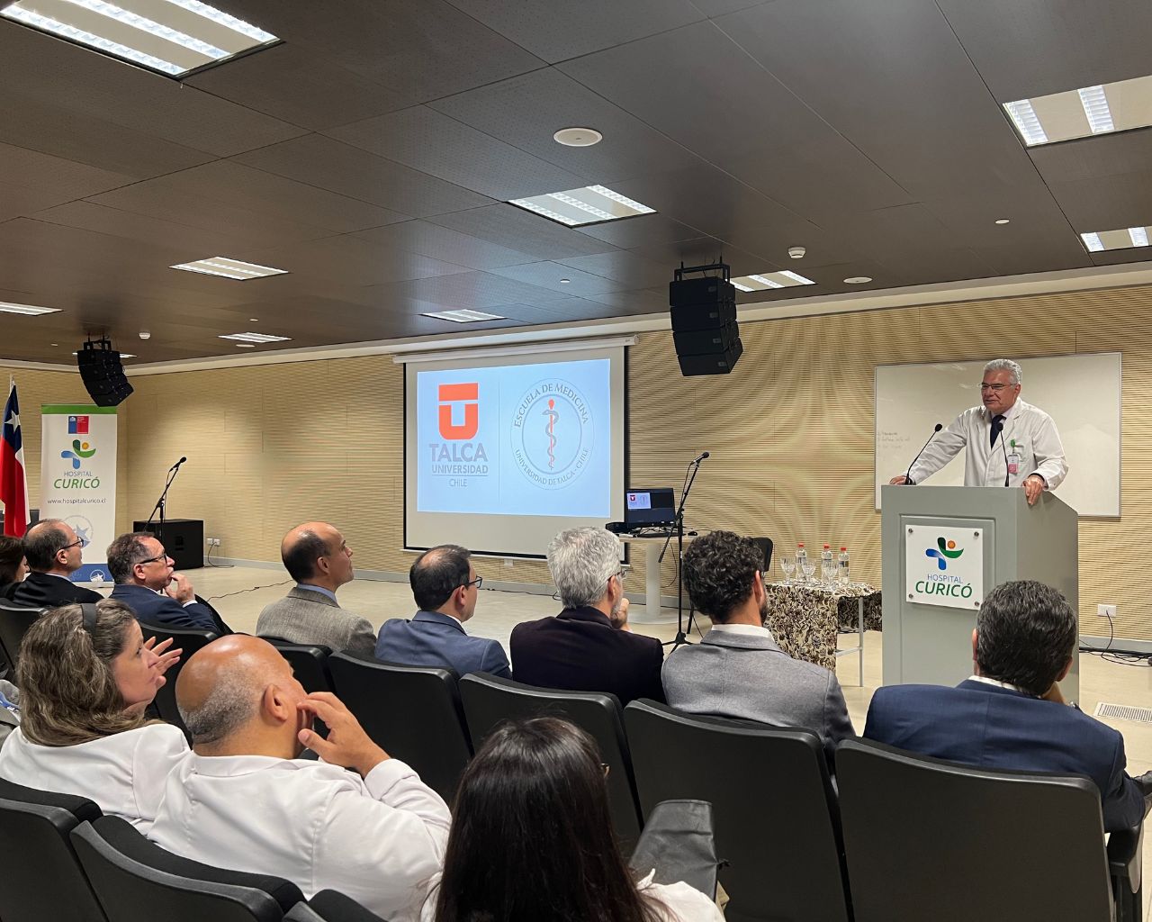 UTalca conmemoró día del médico en el Hospital de Curicó