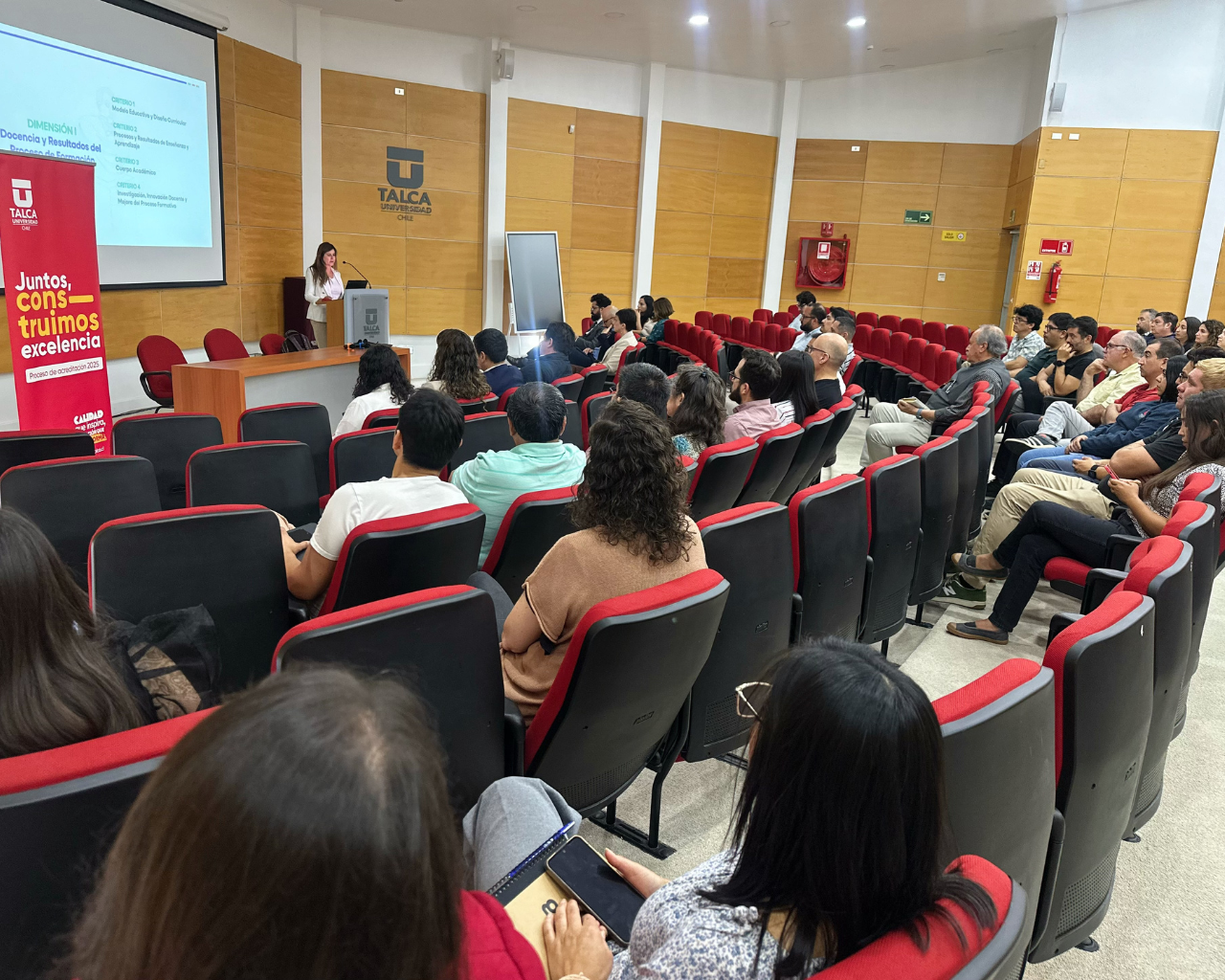 UTalca difundió Informe de Autoevaluación en Campus Curicó