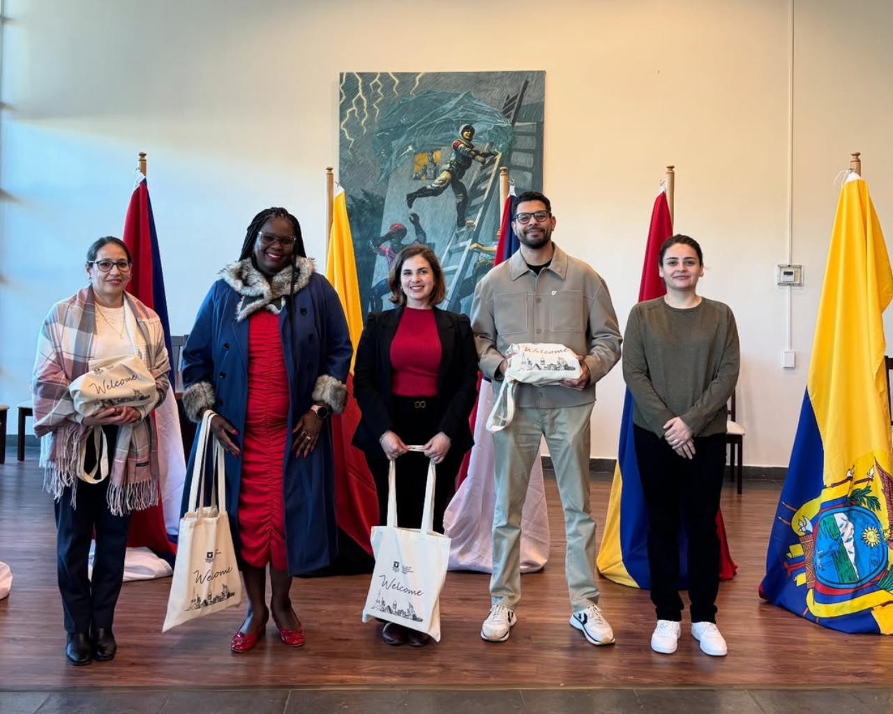 UTalca reconoció a funcionarias y funcionarios extranjeros