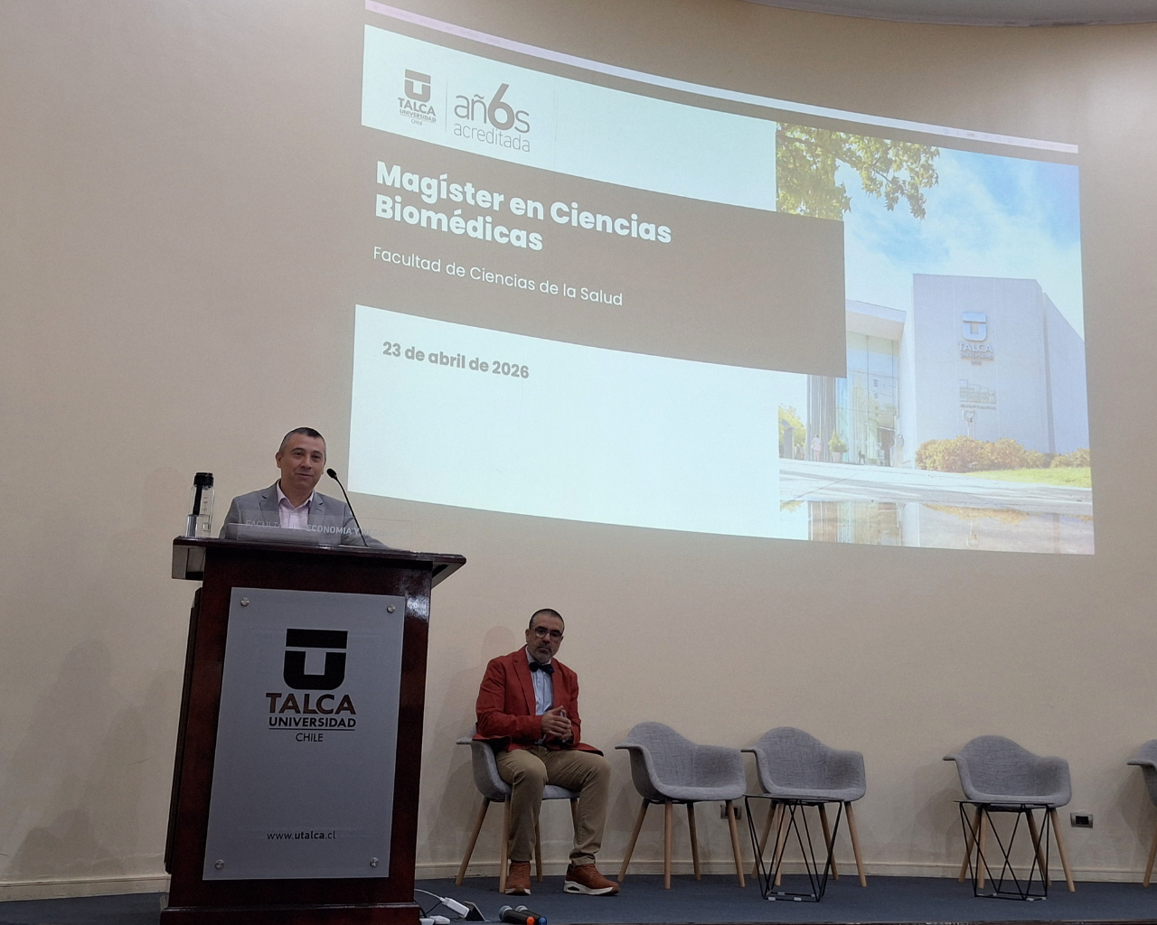 Magíster en Ciencias Biomédicas presentó su Cuenta Anual