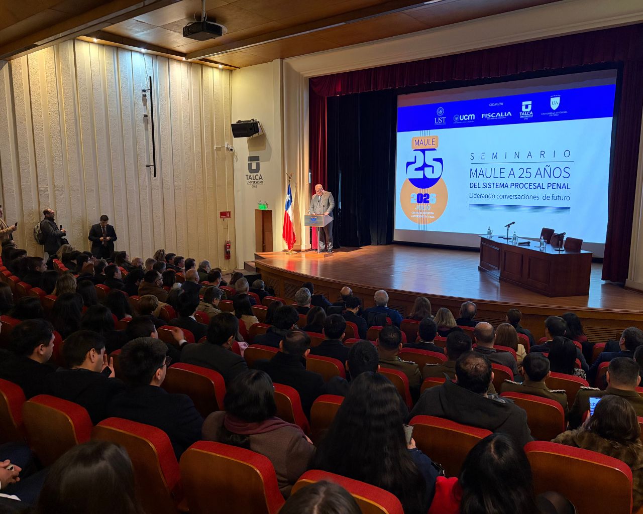 UTalca impulsó la reflexión sobre el futuro del Sistema Procesal Penal