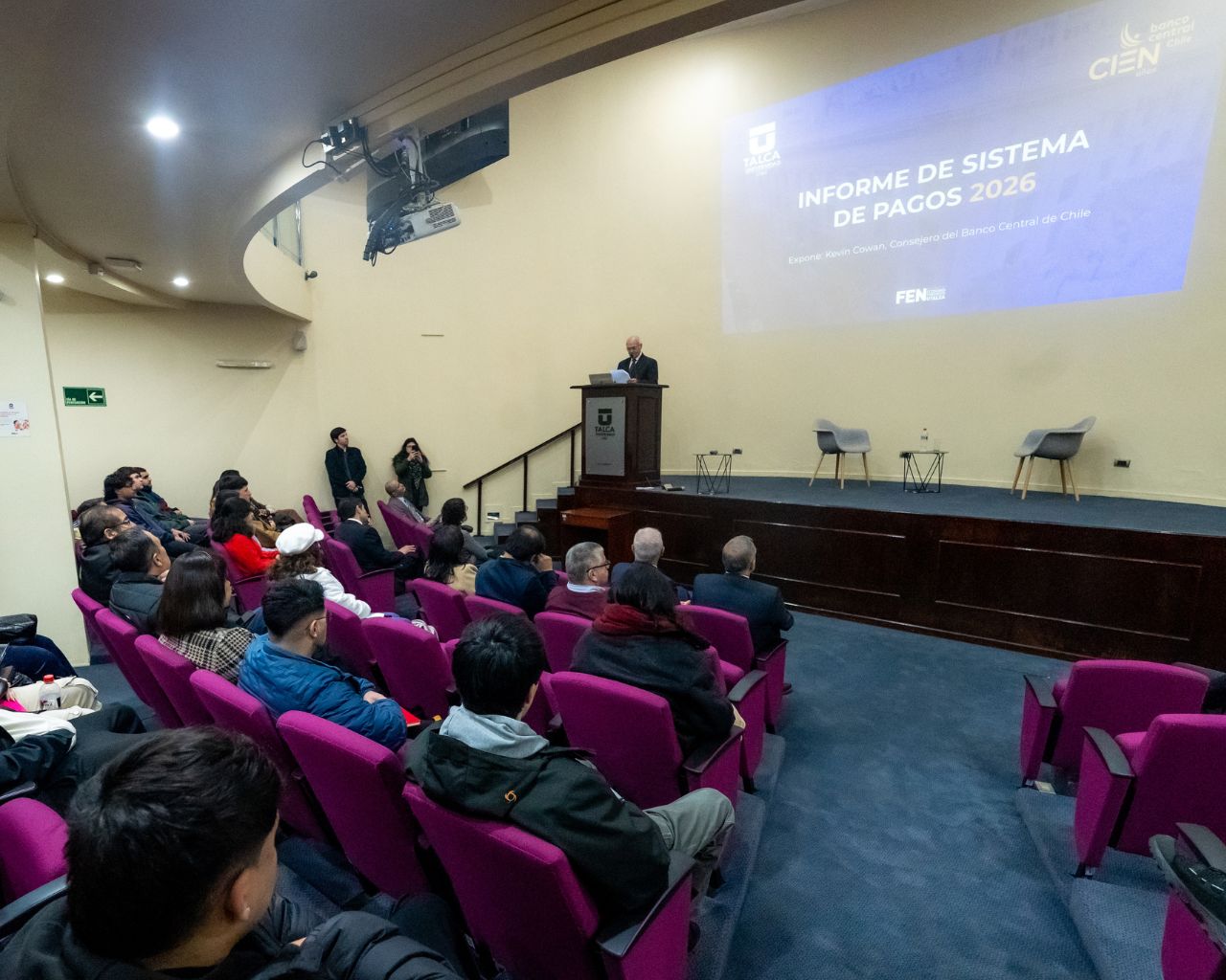 Banco Central expone Informe de Sistema de Pagos en la UTalca 