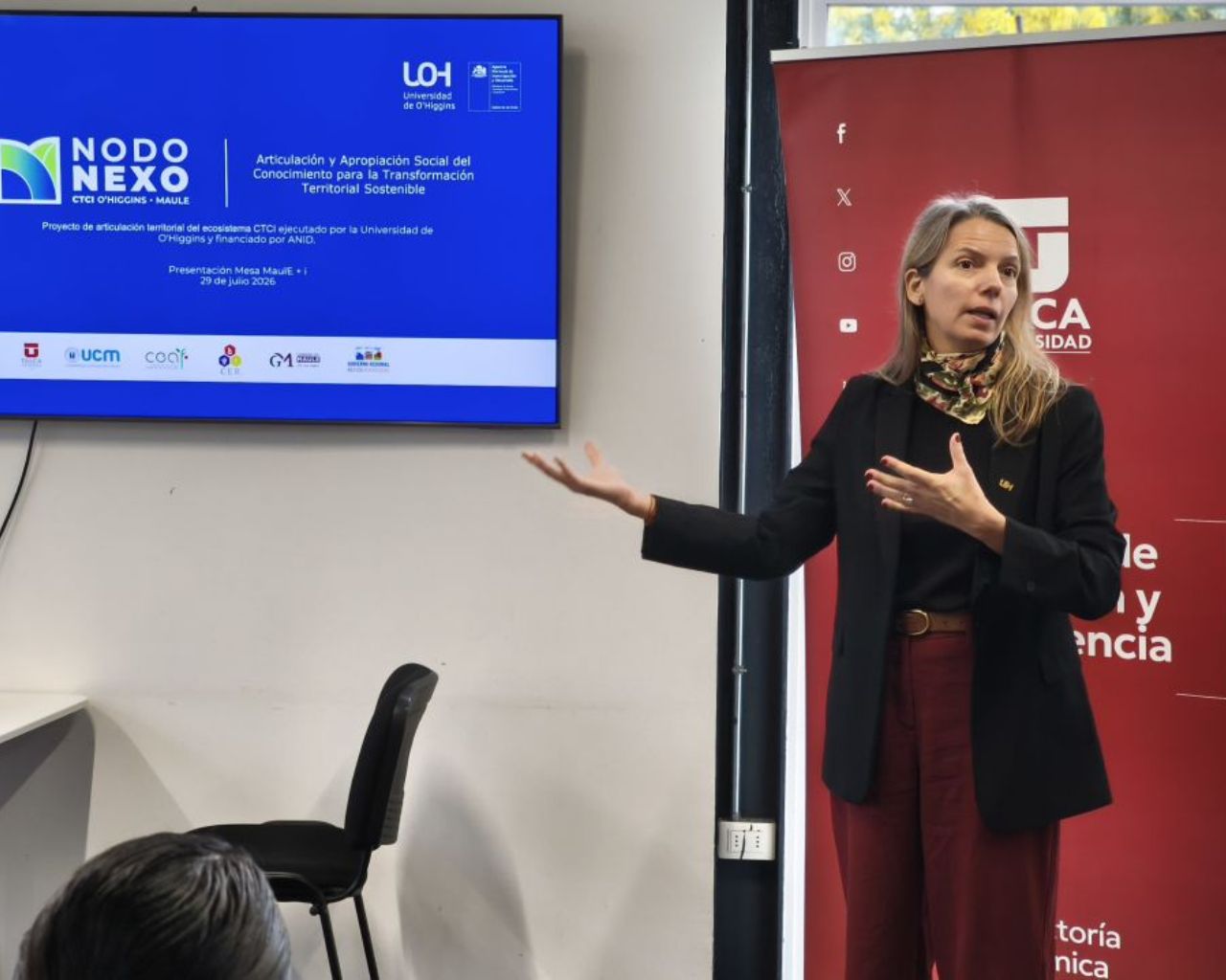 UTalca integra Nodo para conectar ciencia e innovación en O’Higgins y Maule