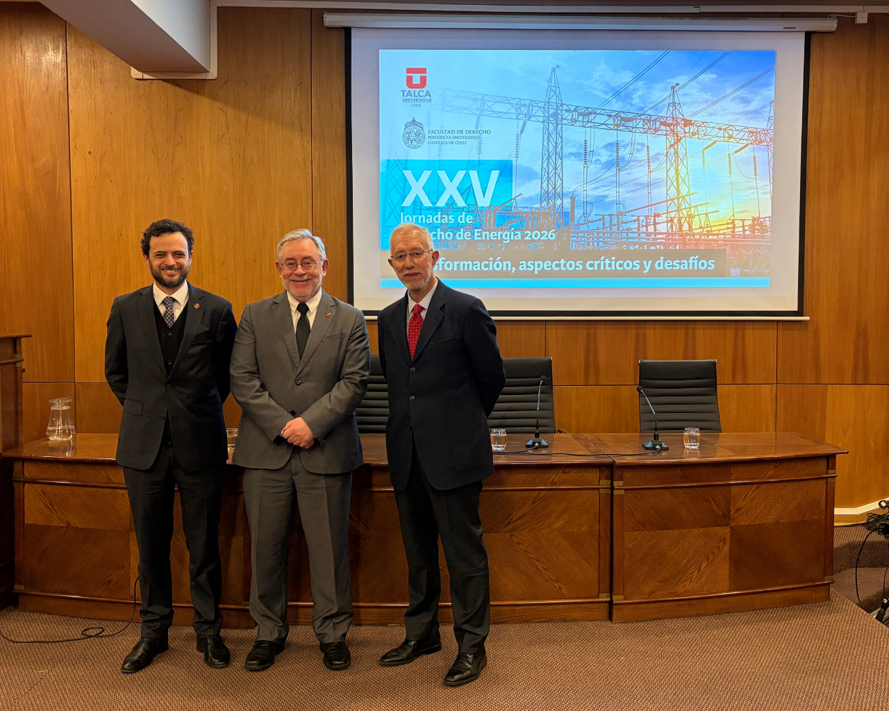 UTalca acogió XXV Jornadas de Derecho de Energía