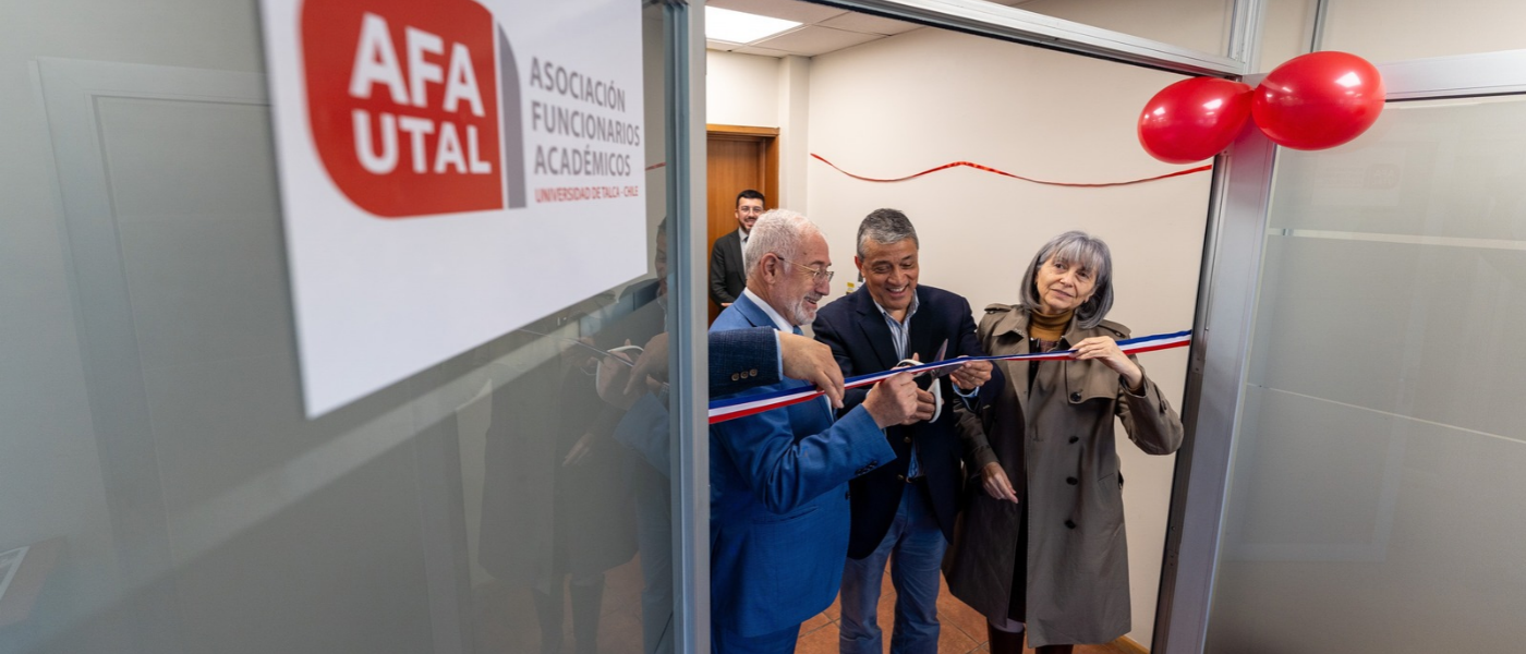 Rector inaugura oficinas de la AFAUTAL en Edificio Lircay